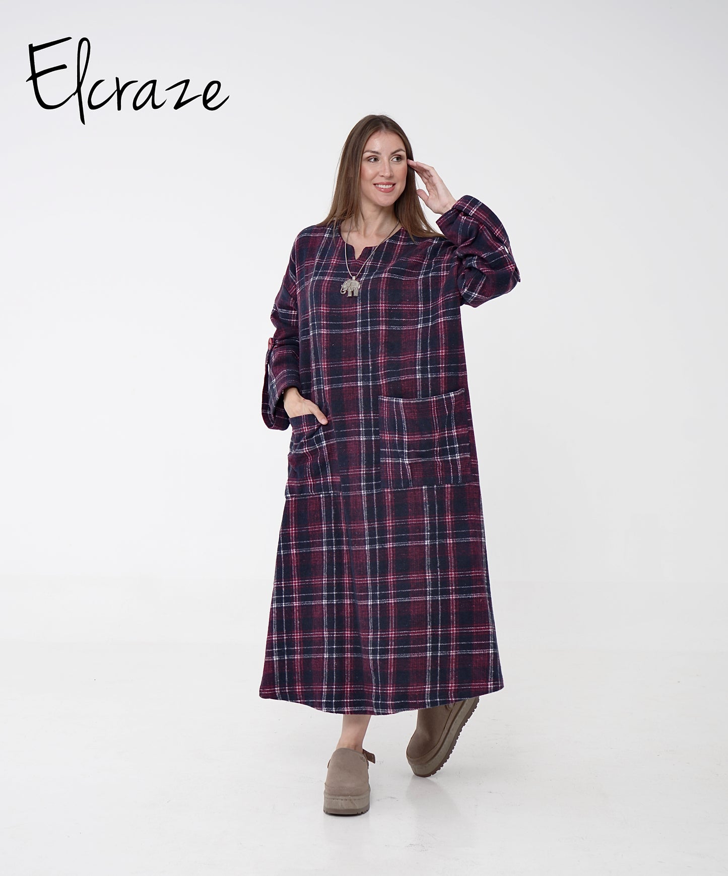 Navy blue mini dress