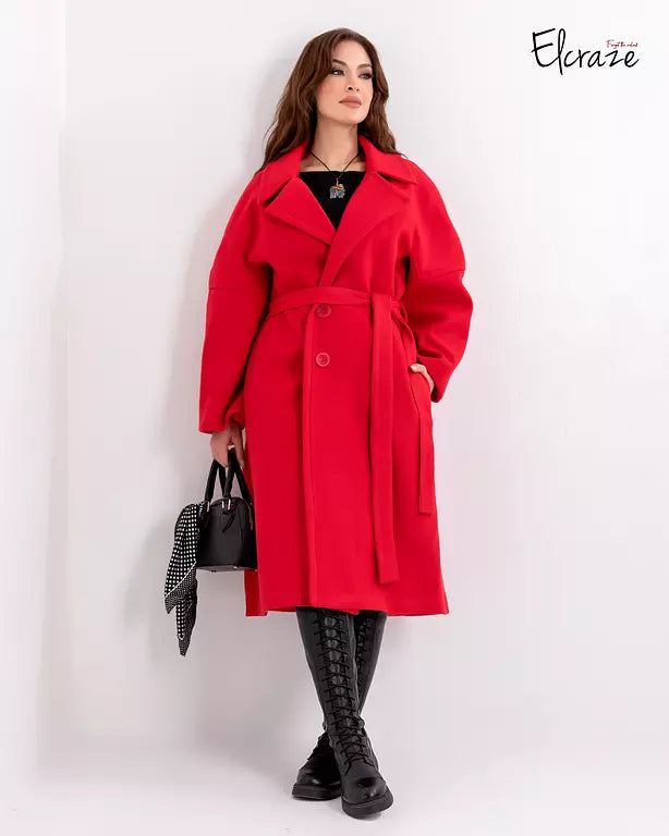 Gogh wool oversized coat