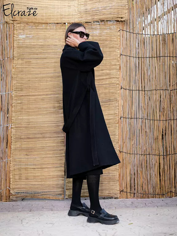 Gogh wool oversized coat