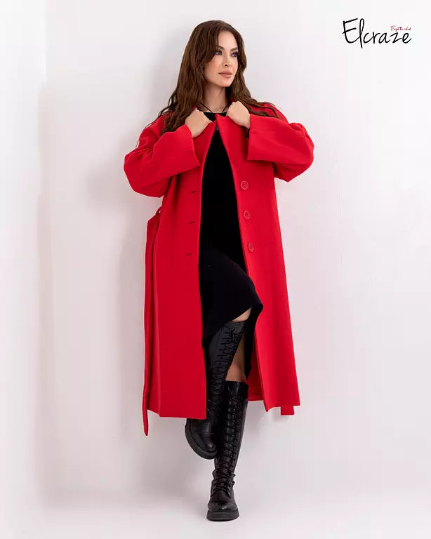 Gogh wool oversized coat