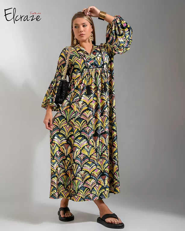 Velvet kaftan