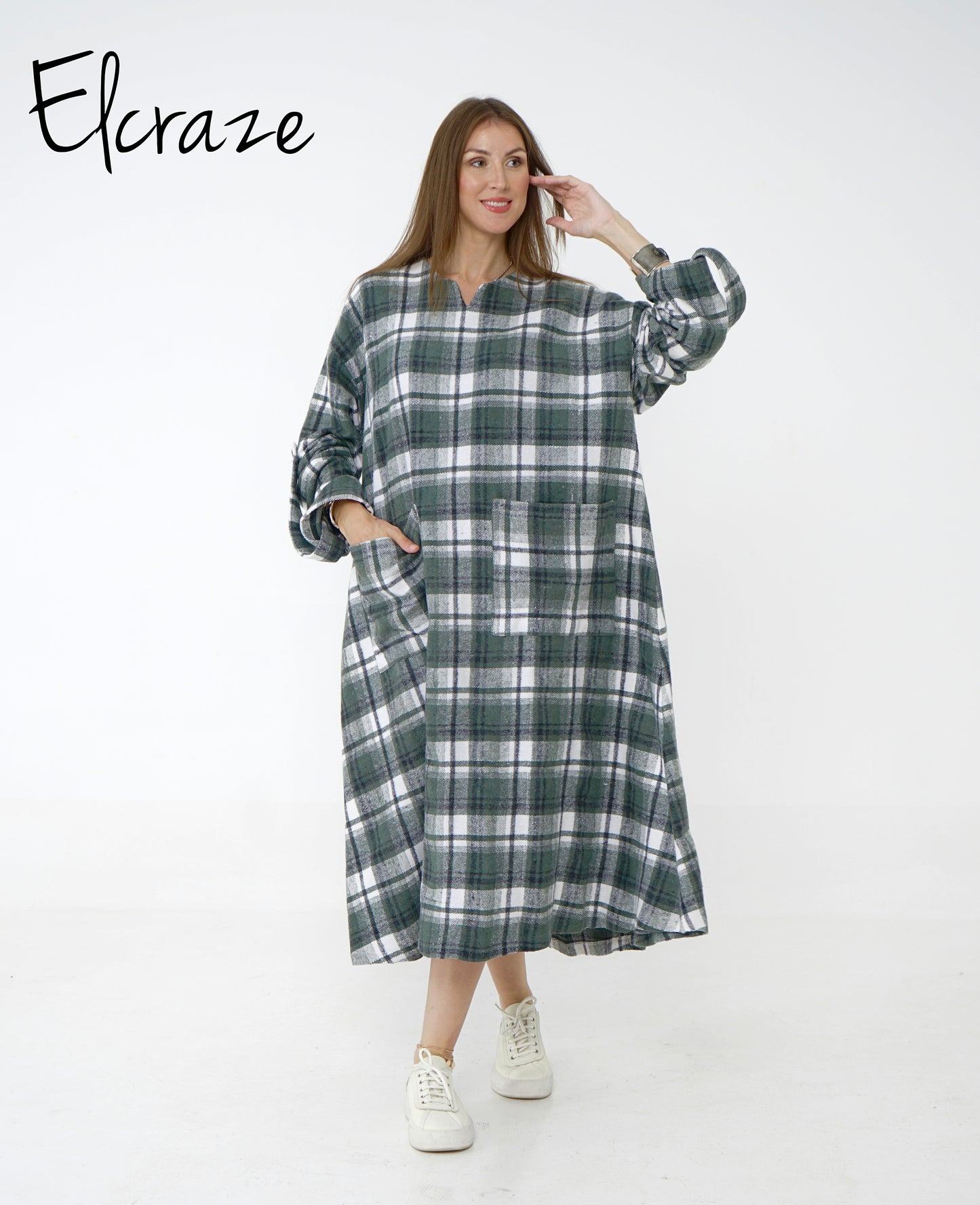 olive green mini dress