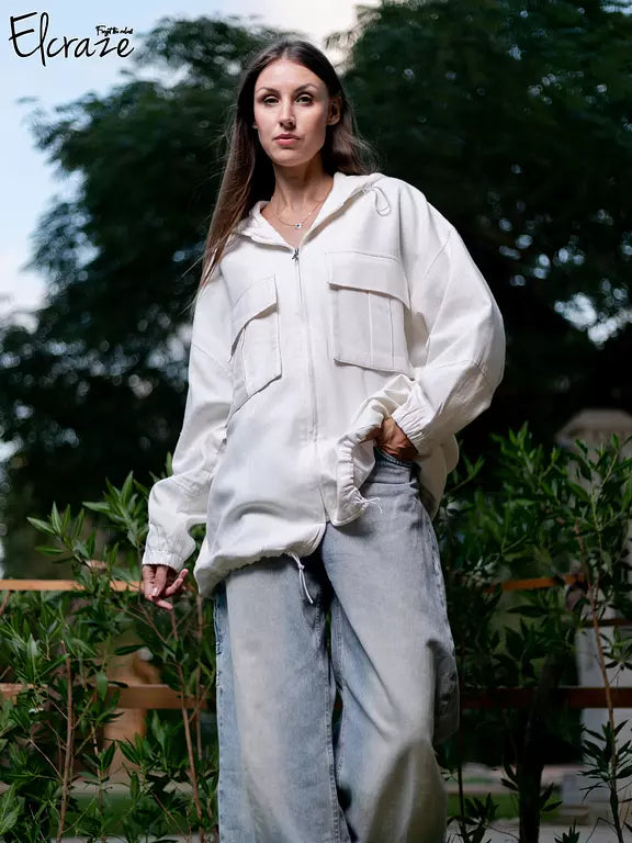 natural linen jacket