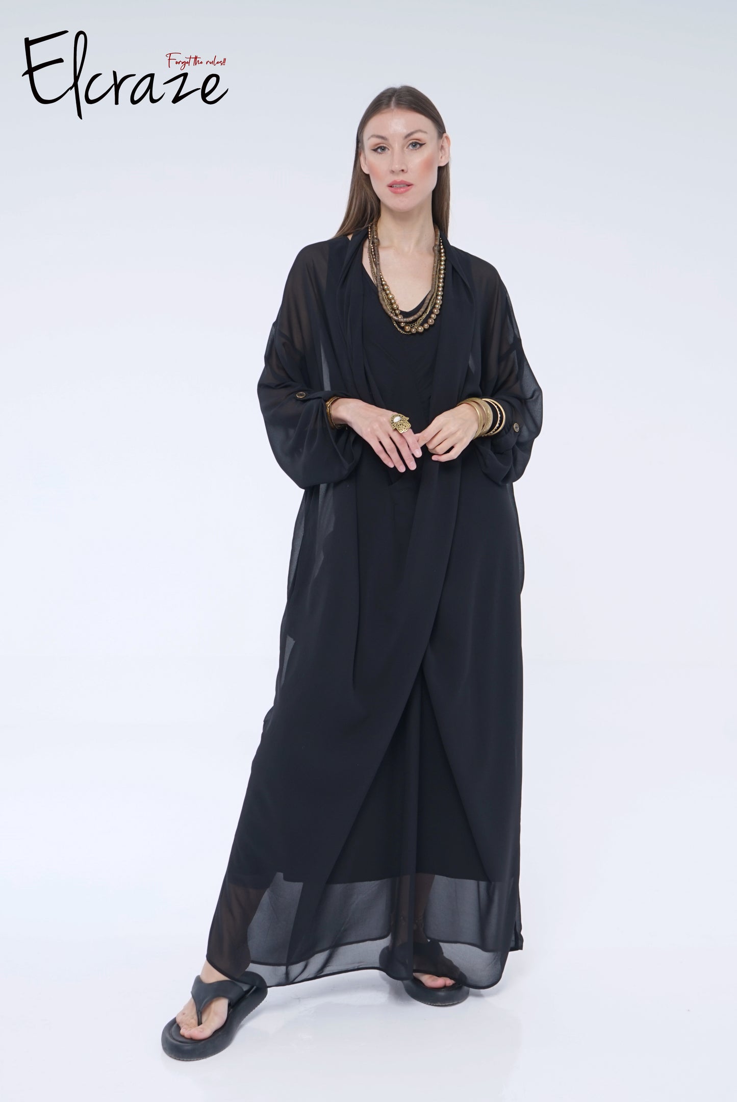 chiffon cross dress