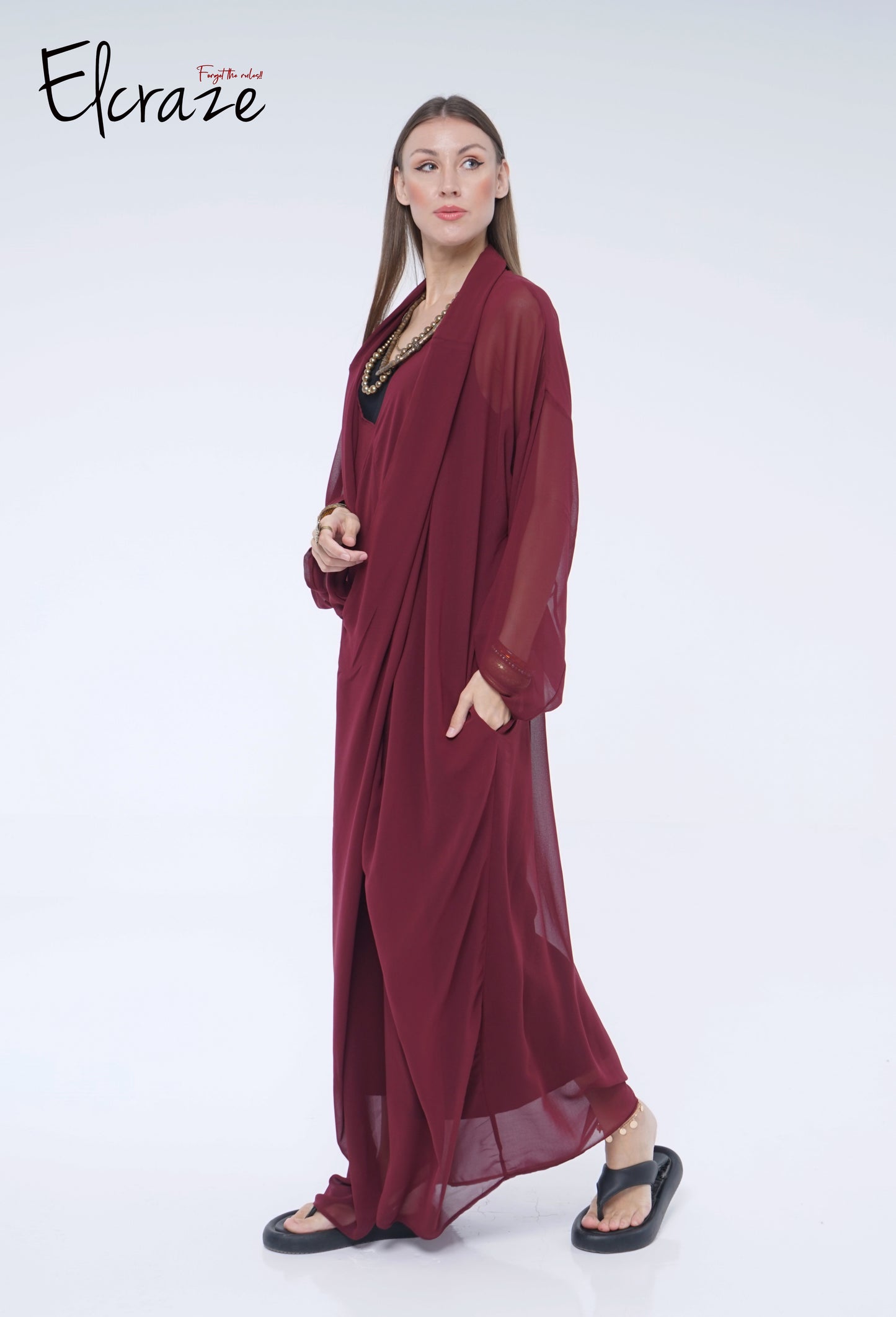 chiffon cross dress