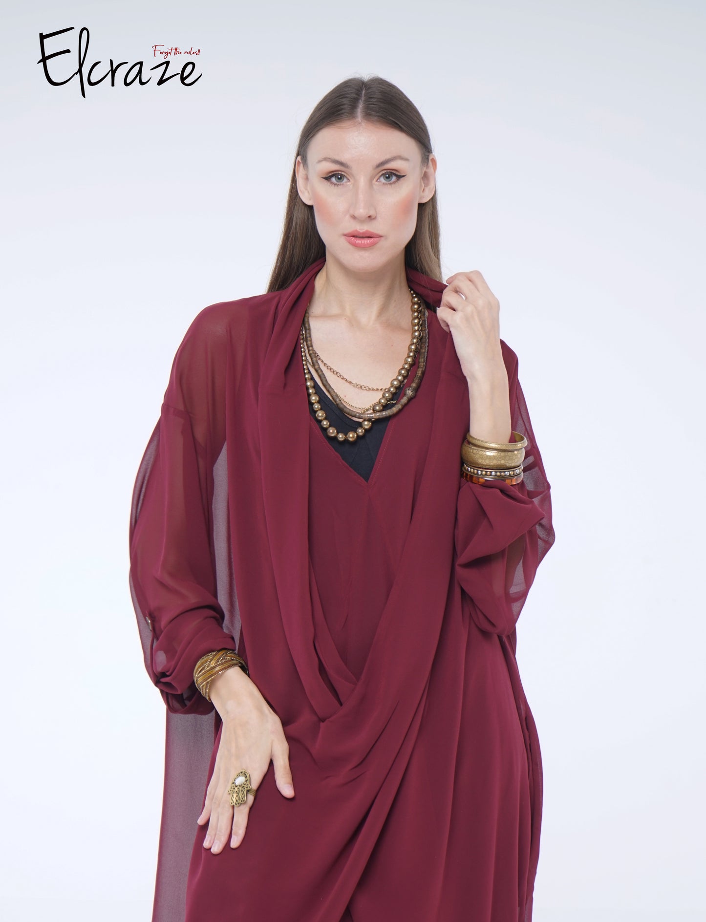 chiffon cross dress