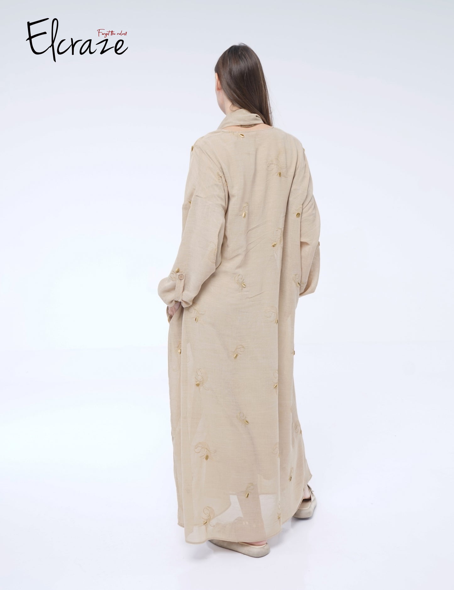 synthetic linen chiffon