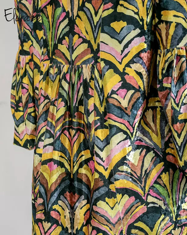 Velvet kaftan