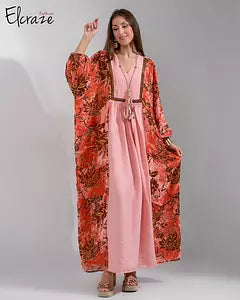 Indian summer velvet kaftan