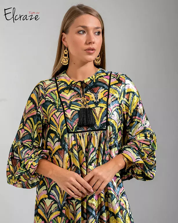 Velvet kaftan