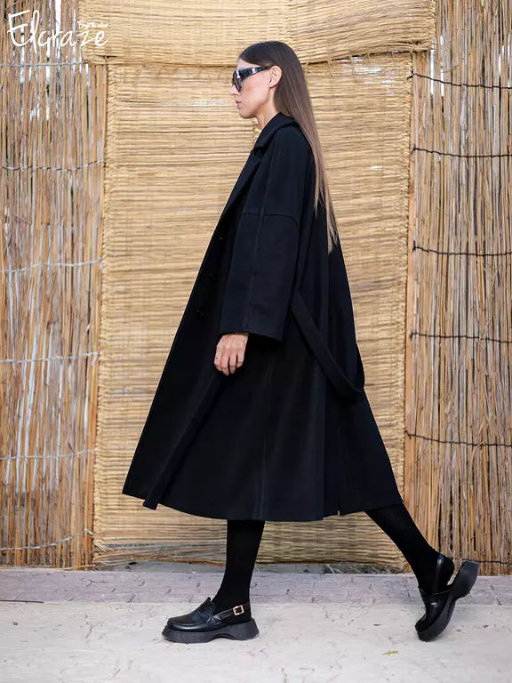 Gogh wool oversized coat