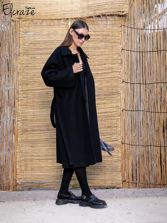 Gogh wool oversized coat