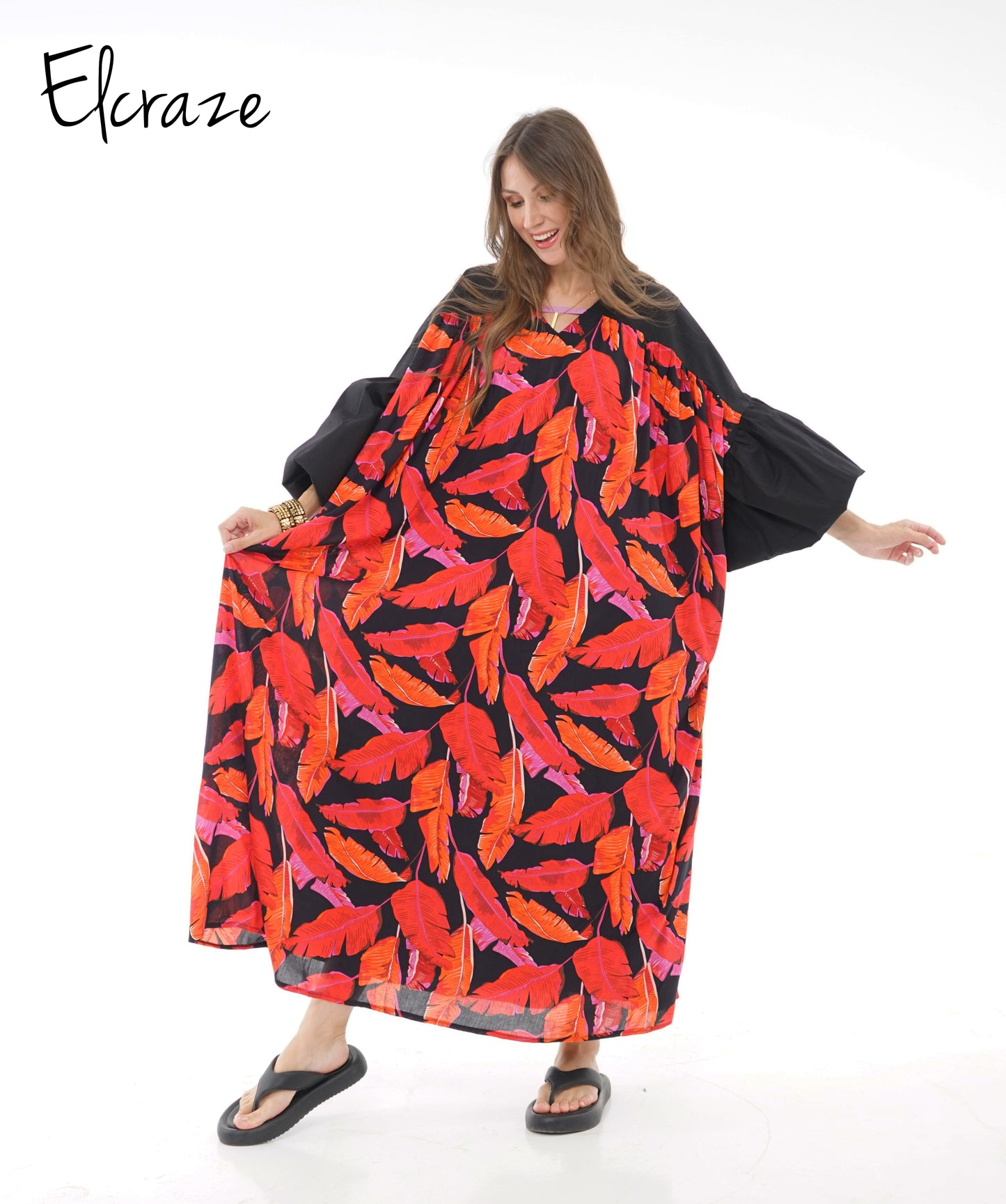 Pure cotton printed dress
