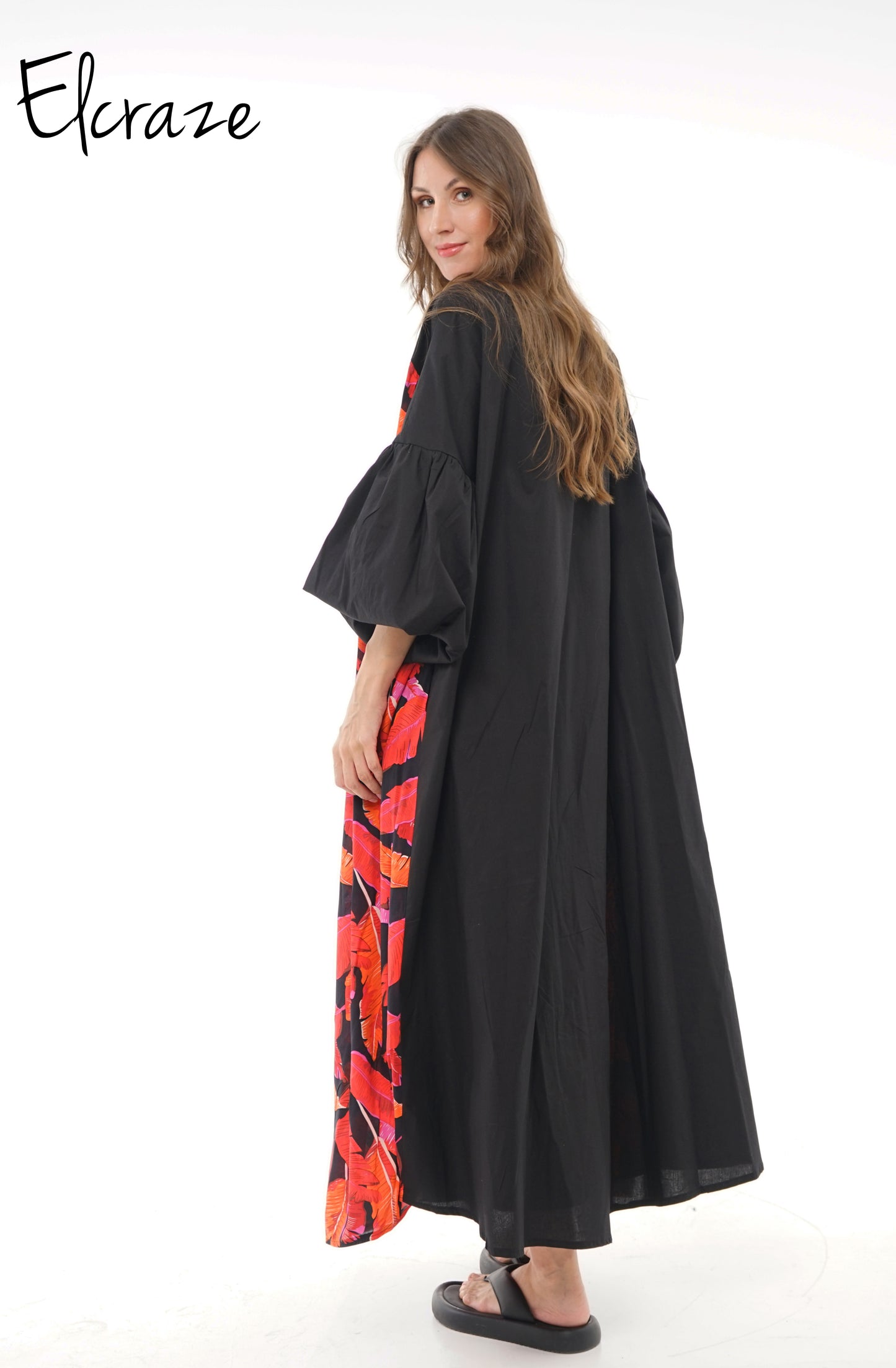 Pure cotton printed dress