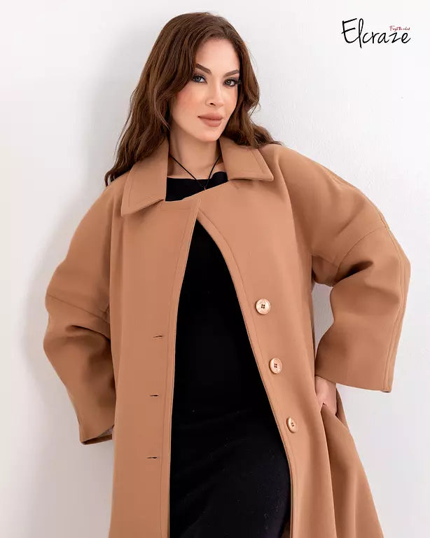 Gogh wool oversized coat