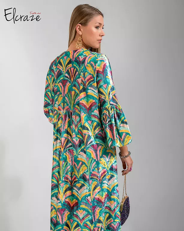 Velvet kaftan