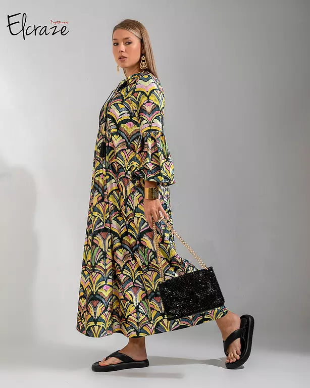 Velvet kaftan