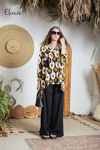 semi formal style blouse black