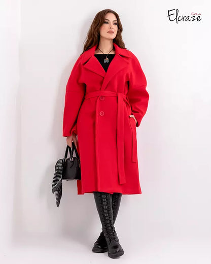 Gogh wool oversized coat