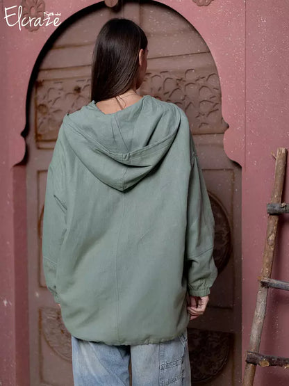 natural linen jacket