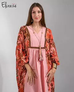 Indian summer velvet kaftan