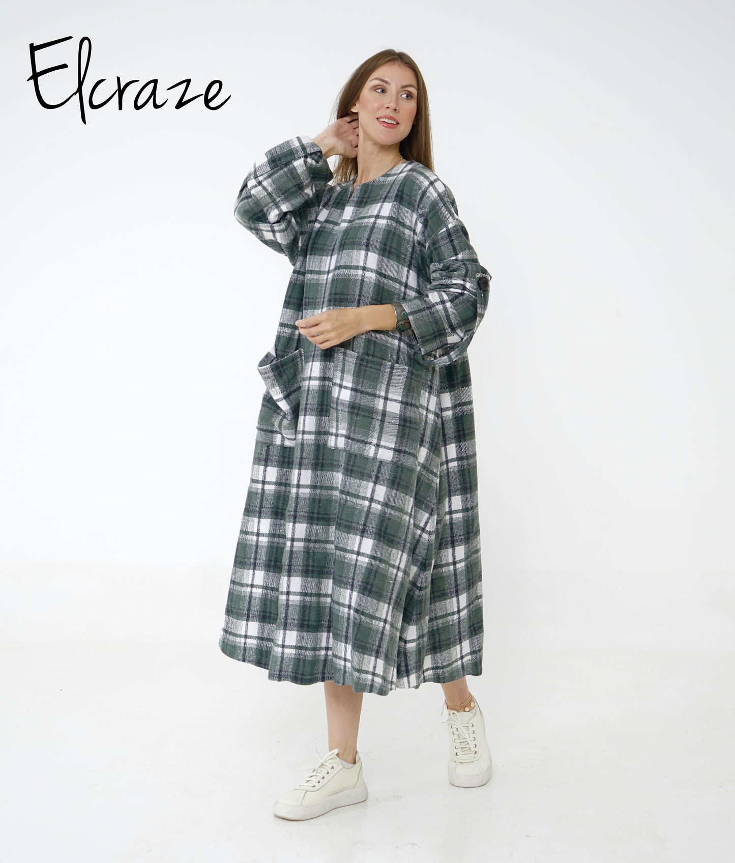 olive green mini dress