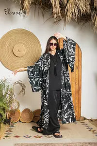 original cut kimono black