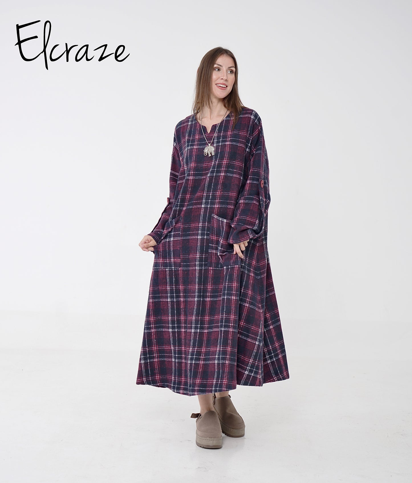 Navy blue mini dress