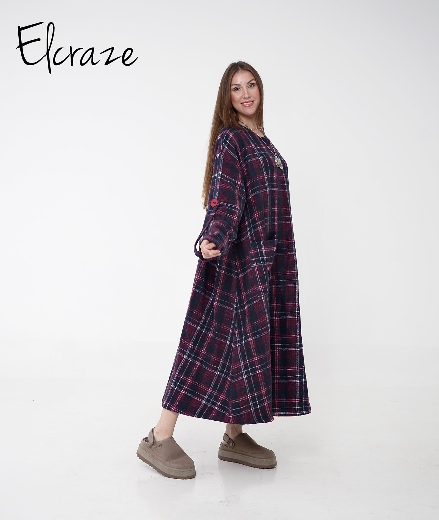 Navy blue mini dress