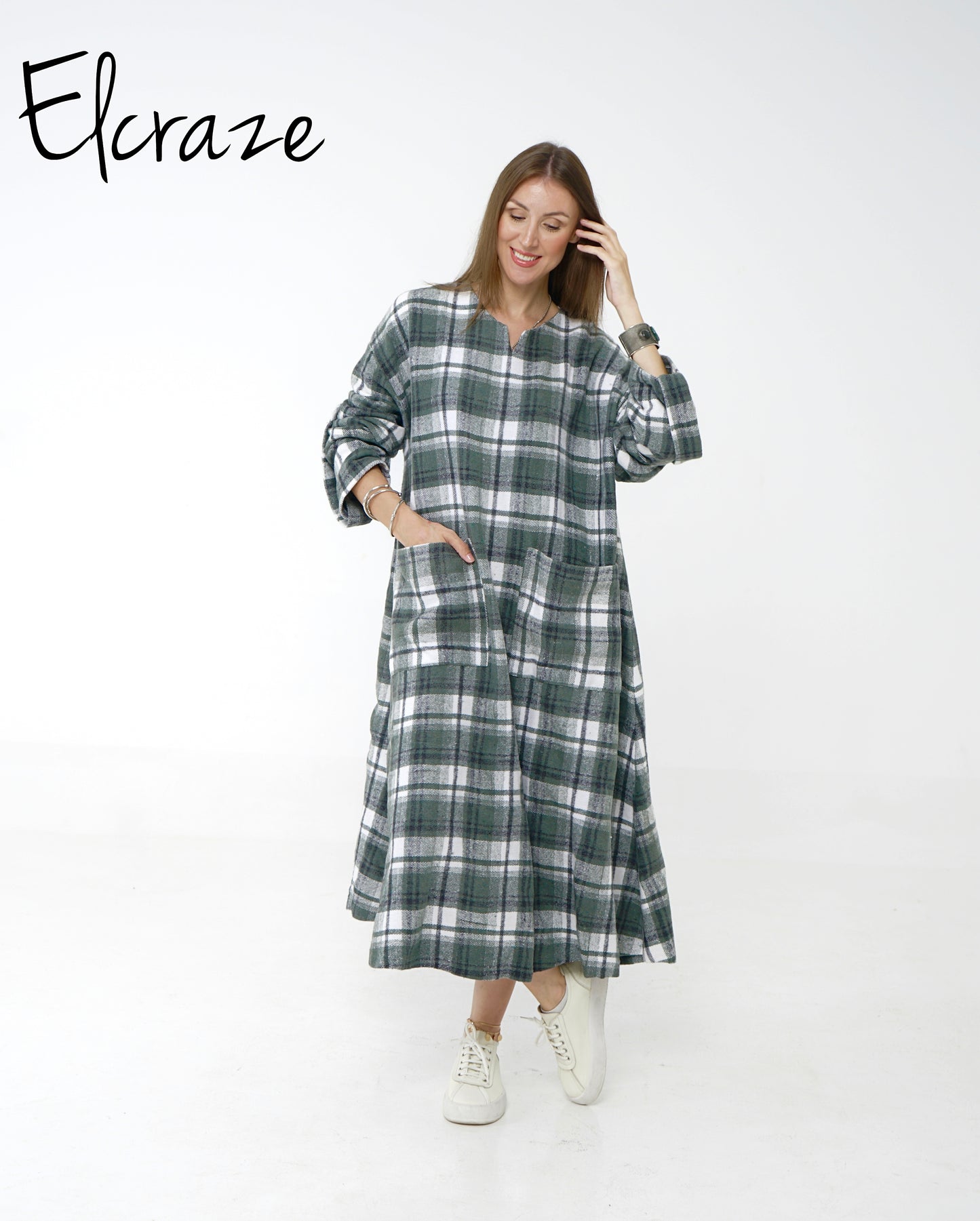 olive green mini dress