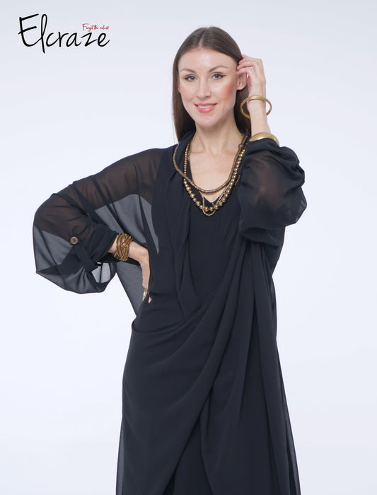 chiffon cross dress
