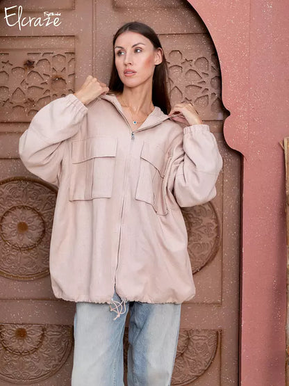 natural linen jacket