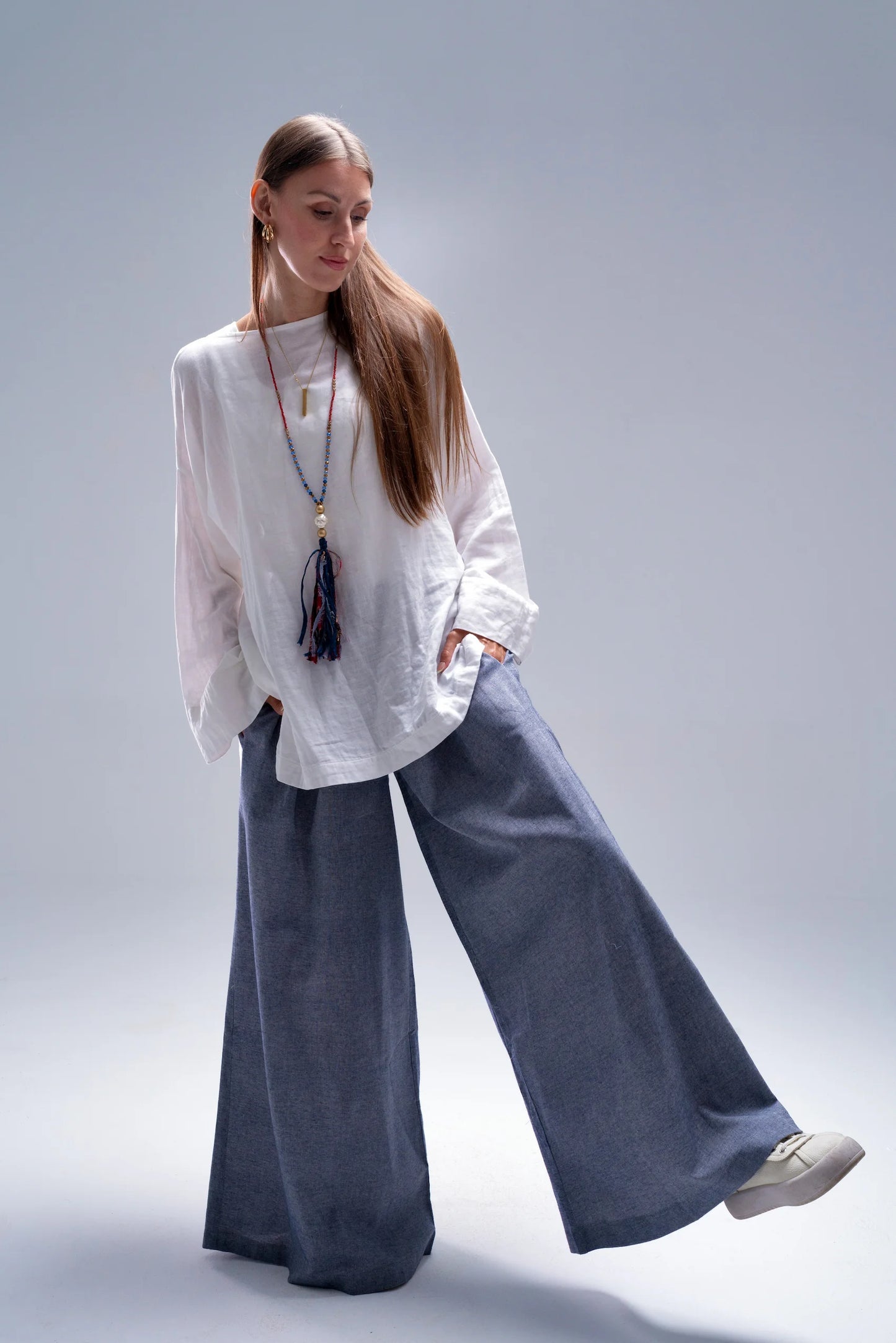 Blue Pants set