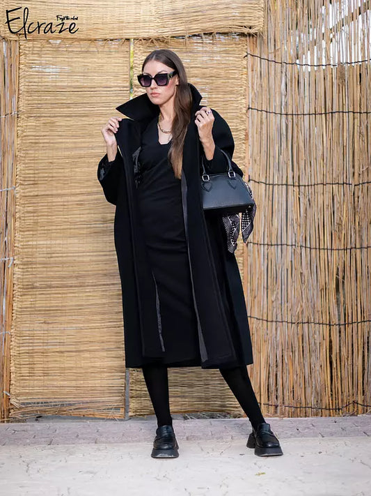 Gogh wool oversized coat