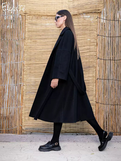 Gogh wool oversized coat