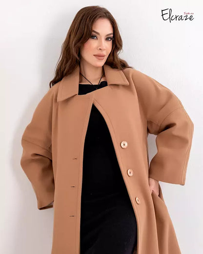 Gogh wool oversized coat