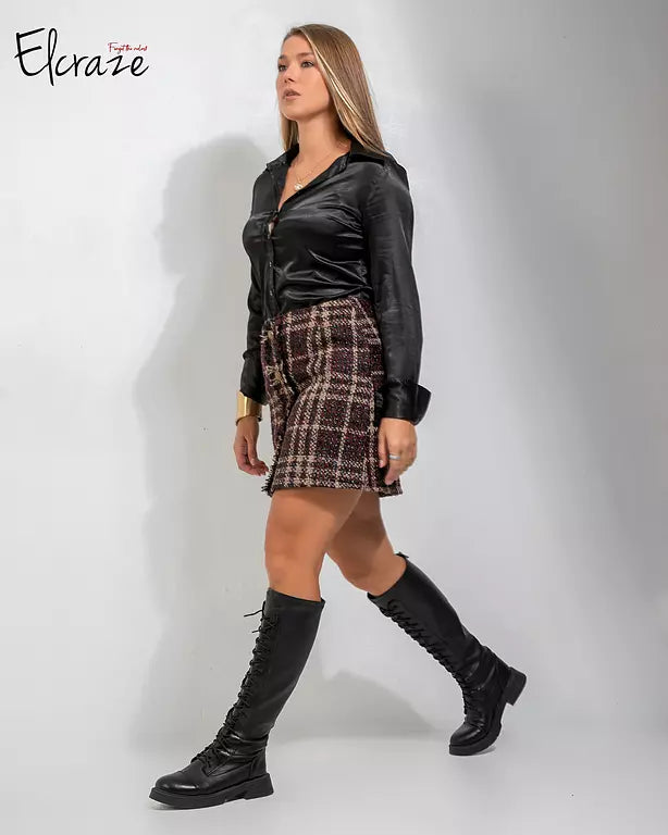 tweed skirt