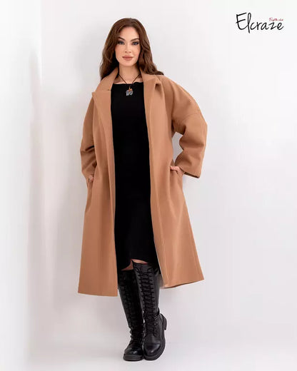 Gogh wool oversized coat